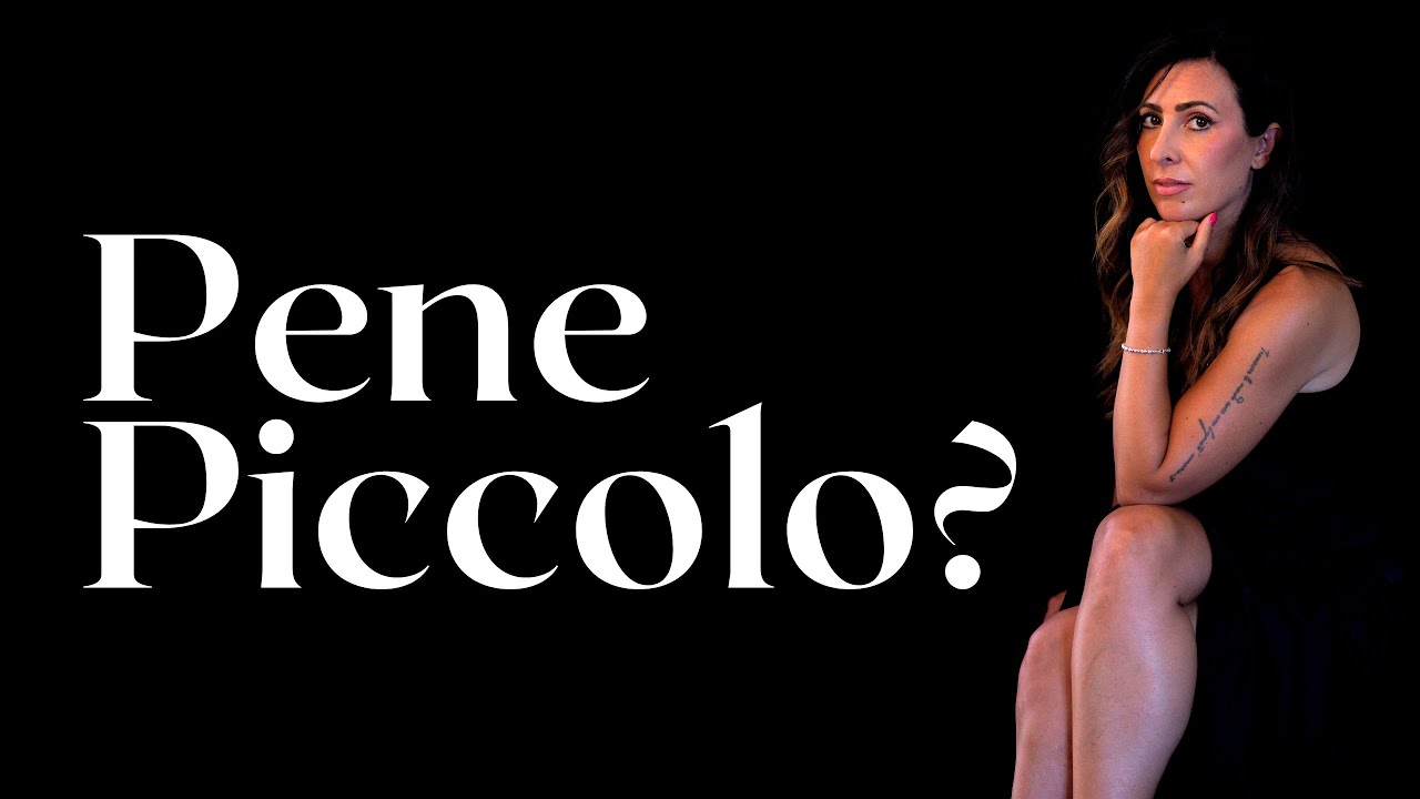  PENE PICCOLO Misure Paure E Falsi Miti YouTube