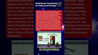 US Troops Leaving Germany? Small Town Faces Economic Collapse 🇩🇪🇺🇸