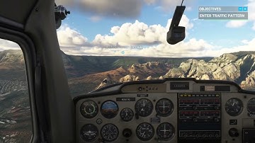 MS FS2020 Xbox Flight Training First Solo Navigation Score 8793  S For Tips CC English