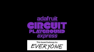 Circuit Playground is for everyone! #adafruit