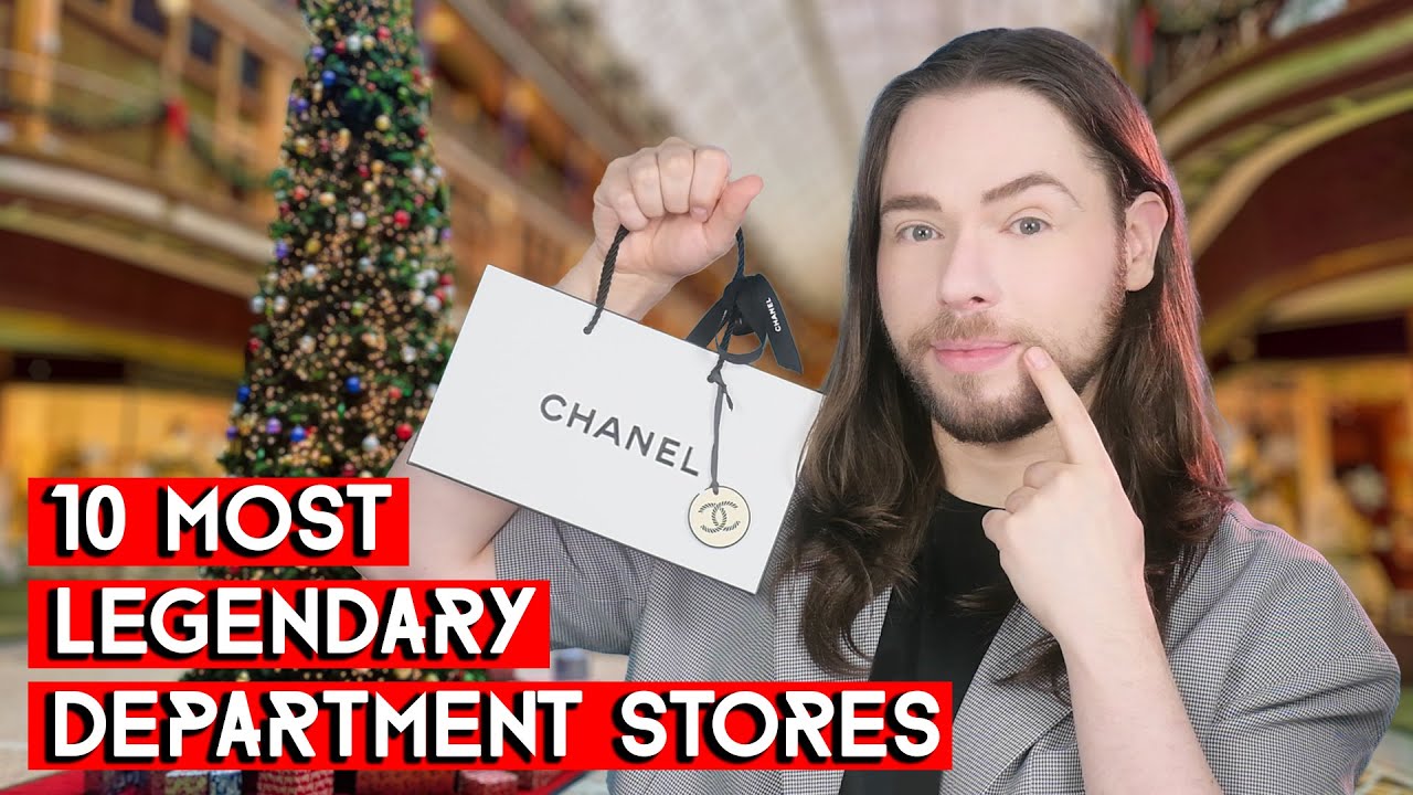HOLIDAY SHOPPING SECRETS - TOP 10 most LEGENDARY department stores to shop in around the world