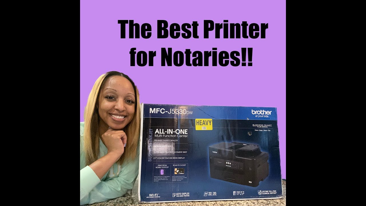 The Best Printer for your Notary Business YouTube