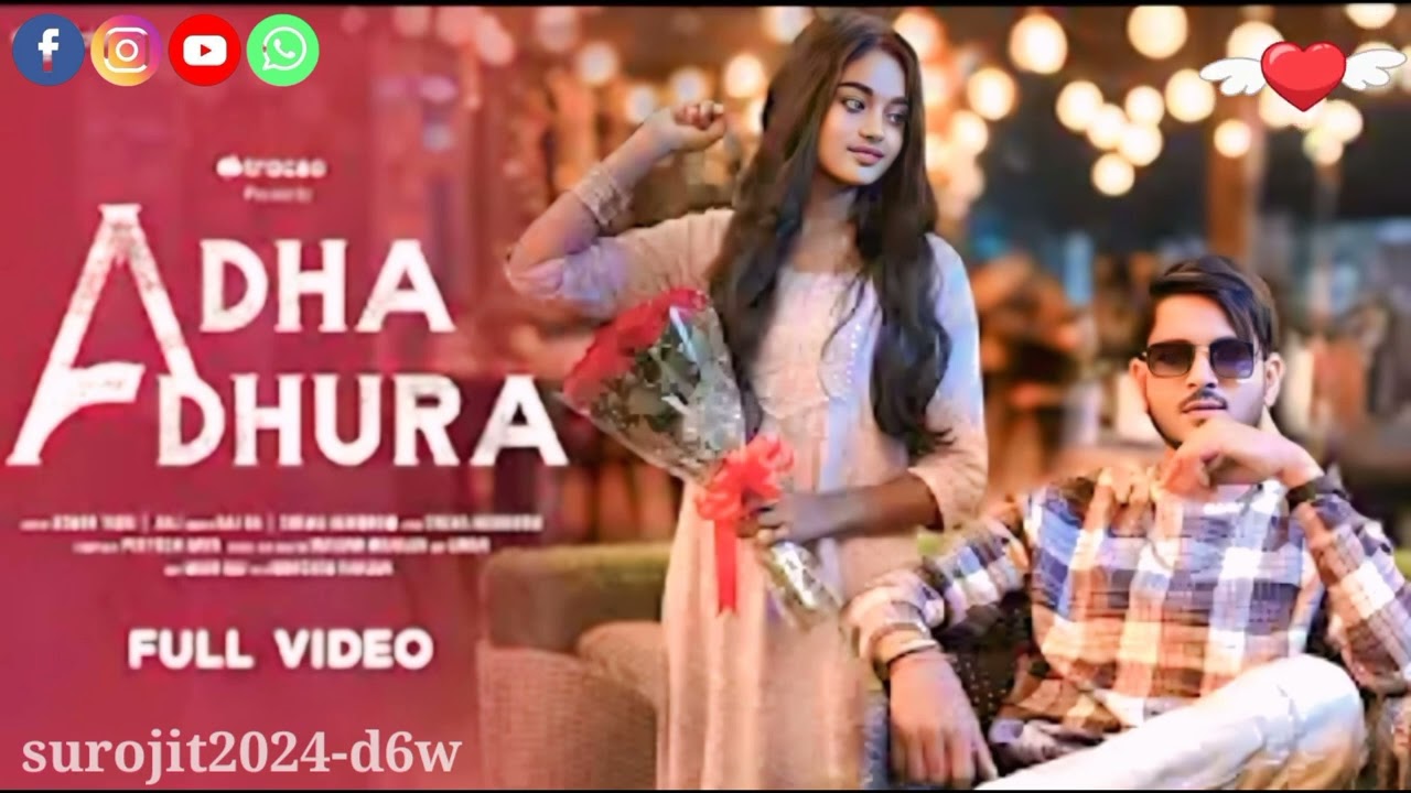 Adha🥀 Adhura |New Santhali Song💛 ||Ashok Tudu |Juli Mahto |Raj Da |Sneha Hembrom |Mayank Manan❤🎧✔️