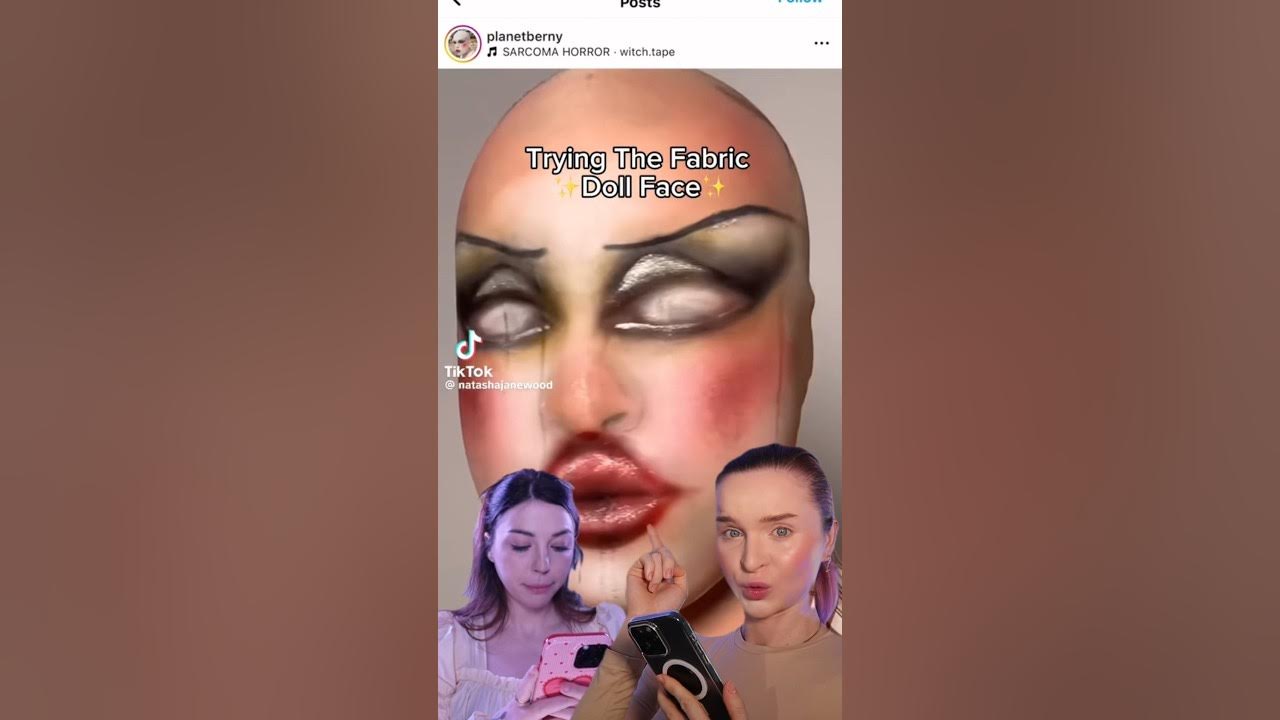 😱КОЛГОТКИ НА ГОЛОВУ🆘НОВЫЙ ТРЕНД #бьютилайфхак #макияж #dollface # ...