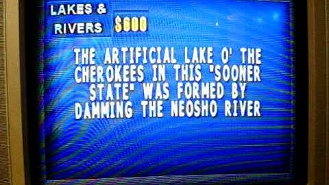 Playstation Jeopardy! 2nd Edition Run Game 2 Part 3