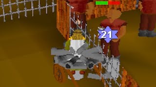 Using a Cannon on Ogres in Runescape Classic