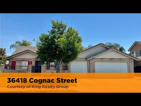 36418 Cognac Street, Winchester, CA home video tour