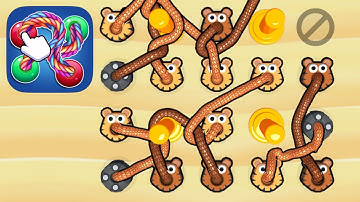 Twisted Tangle - All Levels Gameplay Android, iOS