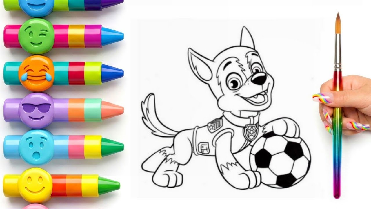 Learn Paw Patrol Drawing 🐾 | Easy Kids Art