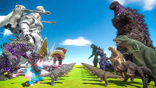 Titan Stadium Battle | Super Mechagodzilla vs Shin Godzilla - ARBS screenshot 4