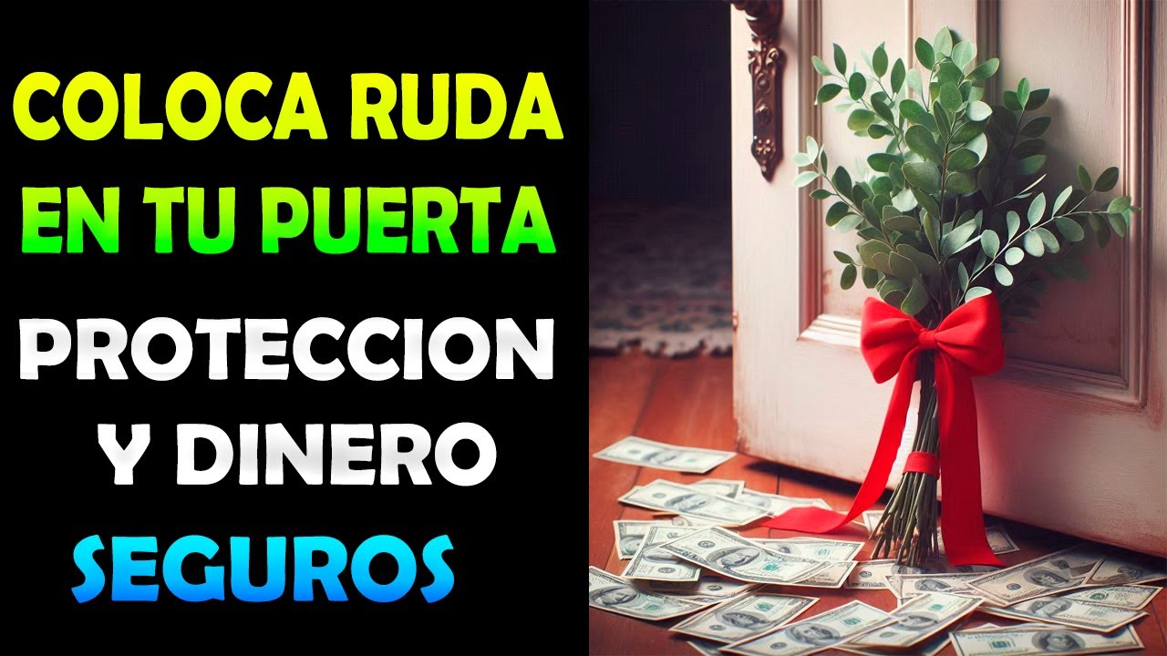 Coloca la Ruda en este Lugar y mira como llega el Dinero - No te ...
