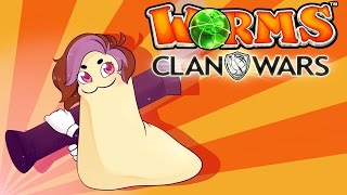MINX WINS? WORM FATALITY!! | Worms: Clan Wars