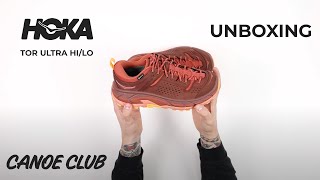 Hoka Tor Ultra Lo & Hi in Spice/Hot Sauce | Unboxing