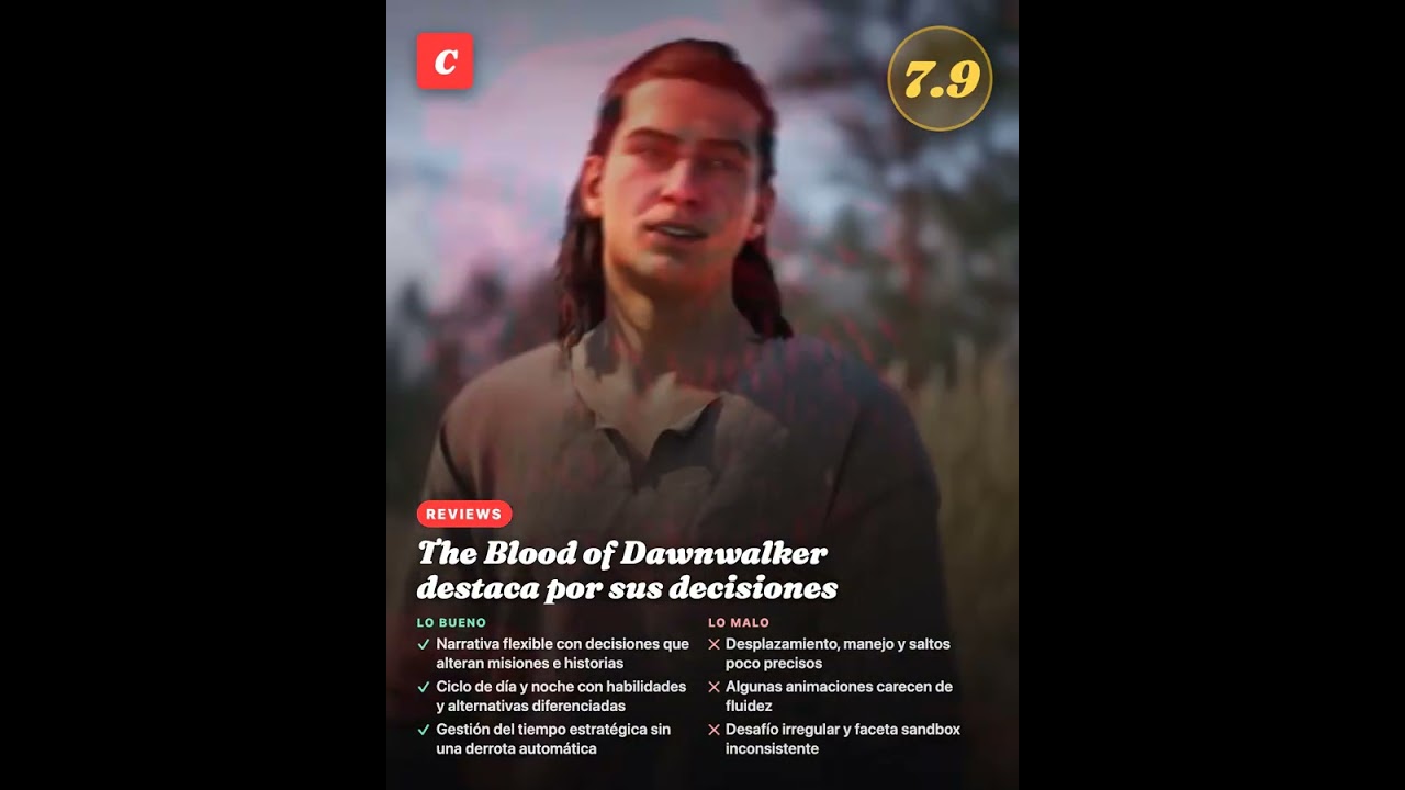 The Blood of Dawnwalker destaca por sus decisiones