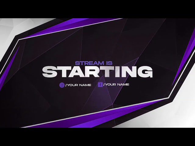 STREAM IS STARTING SOON TEMPLATE INTRO NO Copyright free Download And Use [2021] Template INTRO class=