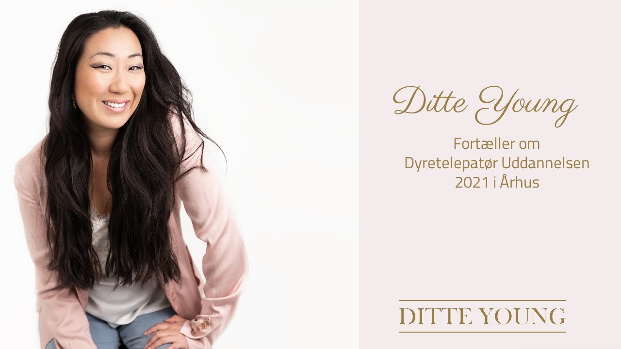 Ditte Young fortæller om Dyretelepatør Uddannelsen 🐴 🐶