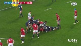 Rory Best lineout Lions v Blues