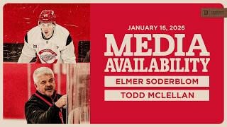 Elmer Soderblom & Todd Mclellan - Morning Skate Jan 16, 2026