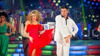 Abbey Clancy \& Aljaz dance the Salsa to 'You Should Be Dancing' - Strictly Come Dancing - BBC One