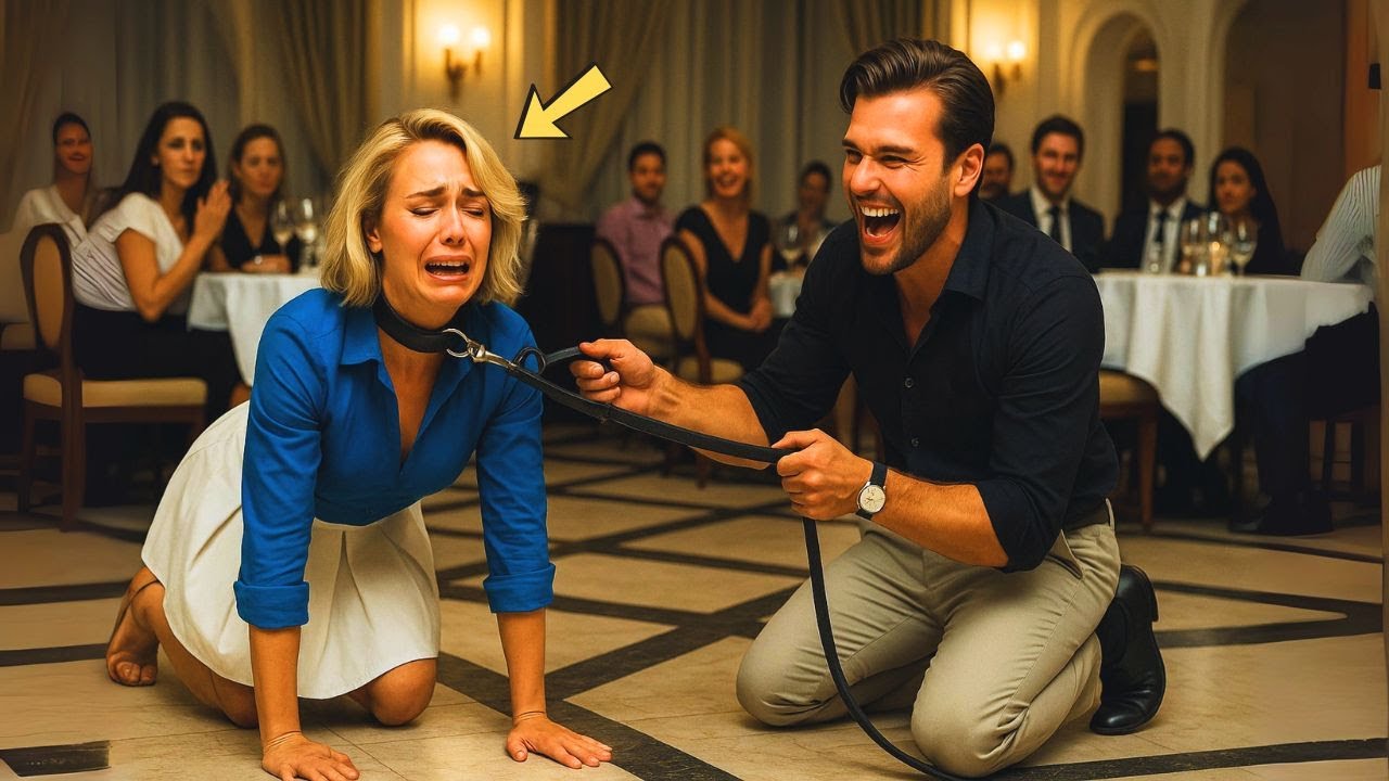 "CEO vernedert serveerster door haar te laten kruipen als een hond — 24 uur later vernietigt ze....