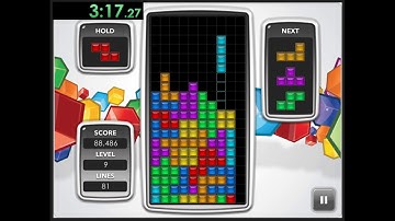 Tetris (Web) 100 Lines% Speedrun in 03:38 [PB]