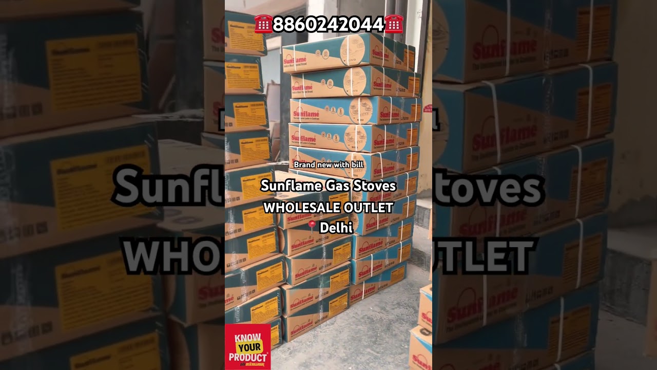 Sunflame Gas Stove| Best Gas Stove | Best Chimney| Crockery wholesale | Kitchen Appliances wholesale