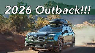 You Gotta See the Latest, 2026 Subaru Outback! More Space! More Tech! More Boxy!