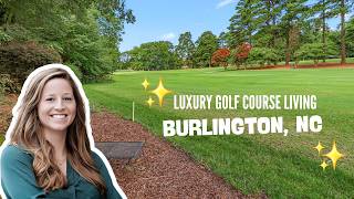Inside a $1.575M Golf Course Home in Burlington, NC | 3036 N Fairway Dr