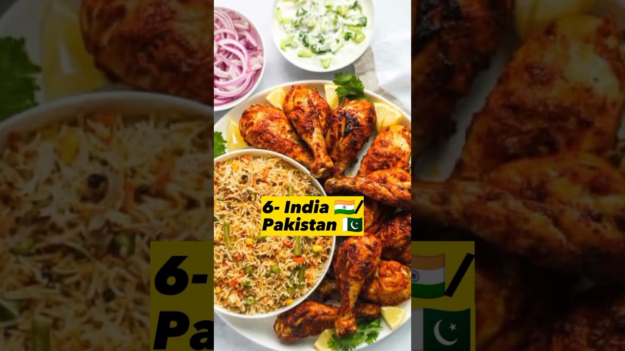 Top 10 countries with best food 🍝