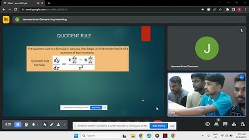 Presentation Video Mathematical Computing