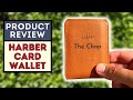 Leather card holder by harber of london  alternative to a wallet