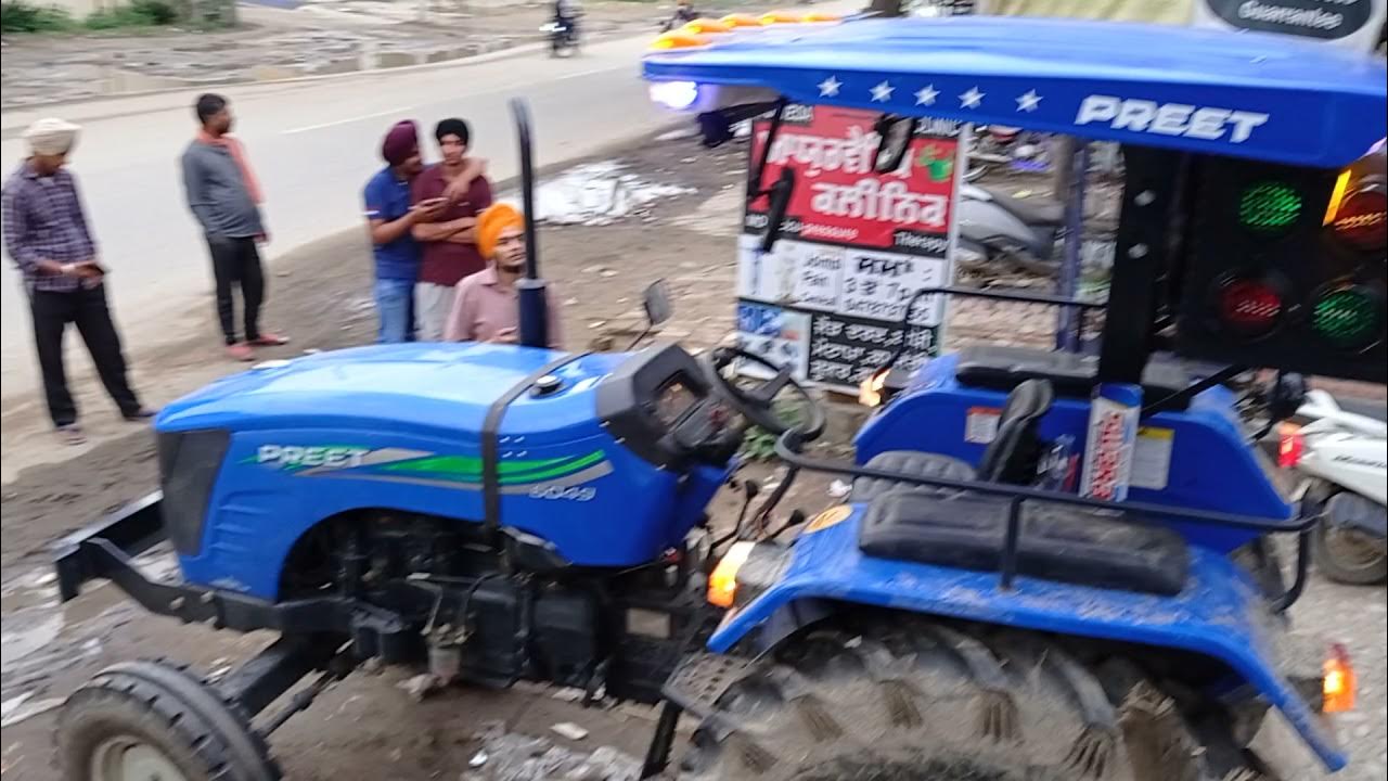 Preet tractor kaint fiber chatri & sound system BATALA 9814914914 YouTube
