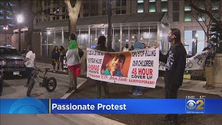 Protest Of Police Shooting Of 13-Year-Old Adam Toledo Takes Over Gold Coast Intersection Protest Of Police Shooting Of 13-Year-Old Adam Toledo Takes Over Gold Coast Intersection