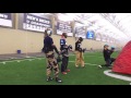 The University of Akron Paintball - Field House Practice (DRONE)