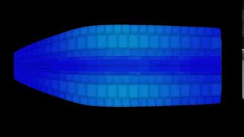 Growing 3D FEM simulation of embryo cell expansion in response to GA microapplied to a midsection