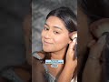 My cousins sangeet look using only drugstore makeup  ria sehgal ytshorts makeupshorts makeup