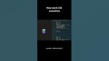 CSS transition video 1 short shorts #shorts