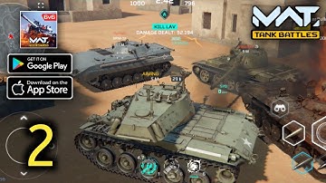 MWT: Tank Battles Walkthrough Gameplay Part 2 - (Android, iOS) #viral