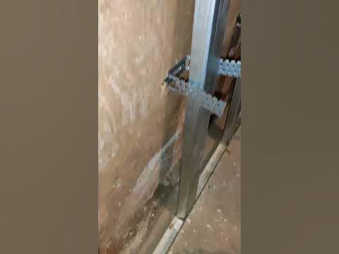 Как установить подвес, если профиль вплотную к стене. Обшиваем стены в ...