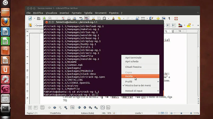 come installare aircrack-ng su ubuntu 12.04 - install aircrack-ng in ubuntu 12.04