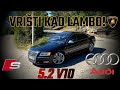 BOLJI OD S KLASE? AUDI S8 D3 5.2 V10.. *dvije tone moći*