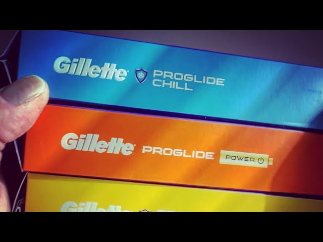 Gillette ProGlide Chill Men's Razor Blades, 4 Blade Refills