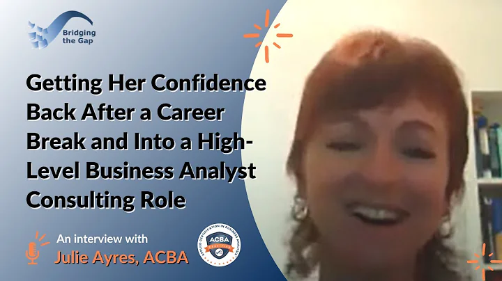 Getting Confidence Back After a Career Break & Int...