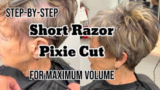 Short Razor Pixie Cut🥰🥰