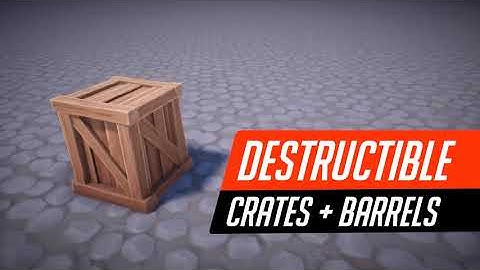 Crates & Barrels - Stylized Destructible Props on Asset Store