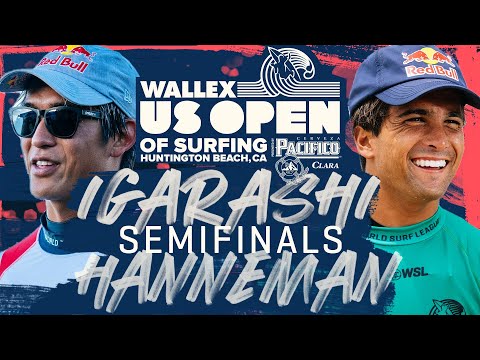 Kanoa Igarashi vs Eli Hanneman | Wallex US Open of Surfing - Semifinals Heat Replay