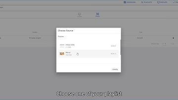EasySignage. Add displays to groups and manage its content