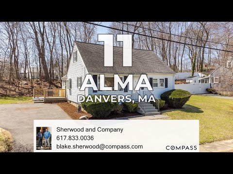 11 Alma Lane, Danvers, MA home video tour