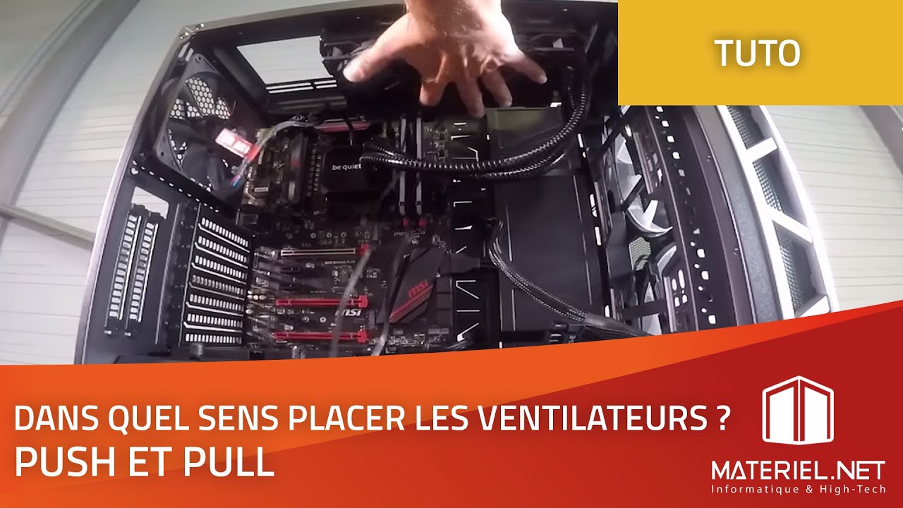 Installer un ventilateur PC : dans quel sens ?