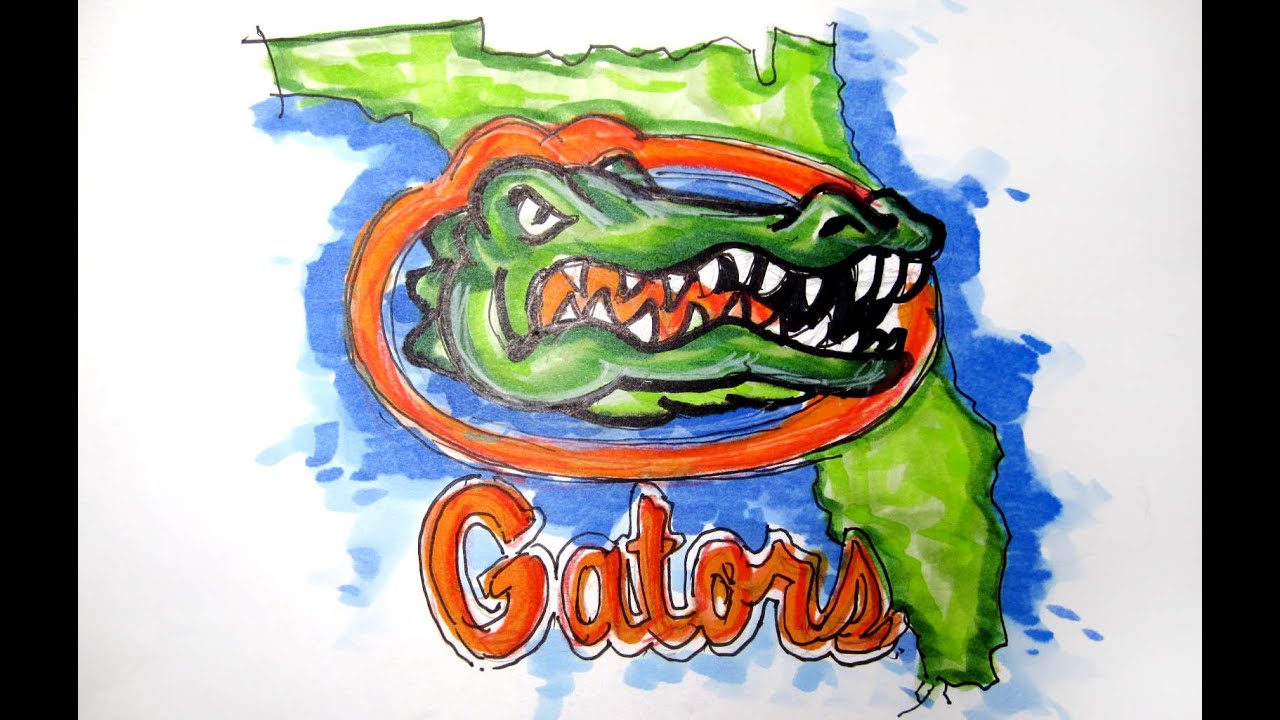 Top How To Draw The Florida Gators Logo Step By Step in 2023 The ultimate guide 